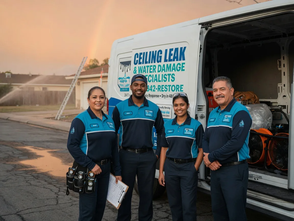 Ceiling Leak Cleanup company in Hulbert, MI