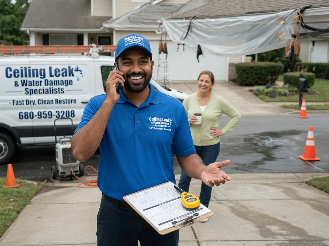 Ceiling Leak Cleanup Hulbert, MI FAQs